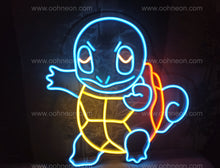 Load image into Gallery viewer, Squirtle Neon Sign, Squirtle Pokemon Anime Neon Sign