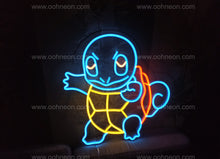 Load image into Gallery viewer, Squirtle Neon Sign, Squirtle Pokemon Anime Neon Sign