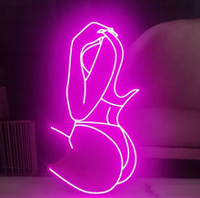Load image into Gallery viewer, Female sexy body neon sign