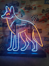 Load image into Gallery viewer, Coyote neon sign, coyote neon light, coyote neon sign decor, coyote neon sign for sale, coyote neon sign custom, coyote neon sign art, coyote neon sign vintage, coyote neon sign LED, coyote neon sign bar, coyote neon sign shop
