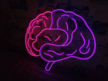 Load image into Gallery viewer, Human Brain neon sign, Brain Anatomy neon sign, Thinking Brain neon sign