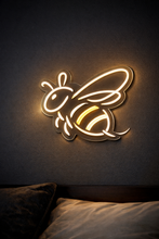 Load image into Gallery viewer, Wasp Neon Sign, Hornet neon sign, Yellow jacket neon sign