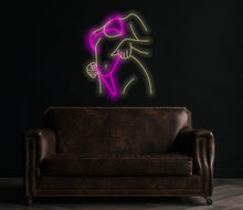 Load image into Gallery viewer, Body Neon Sign,Girl Body Neon Sign,Woman Neon Sign,Lady Neon Sign,Woman Body Neon Sign,Woman Neon,Woman Body Wall Art,Neon Sign Bedroom