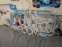Load image into Gallery viewer, Neon sign inscription the laundry room, laundry neon sign, Neon Signs for Laundromats, LED Neon Signs