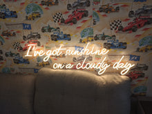 Load image into Gallery viewer, I’ve got sunshine on a cloudy day