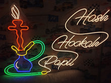 Load image into Gallery viewer, Hookah Smoking Shisha Neon Sign
