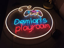 Load image into Gallery viewer, Game controller neon sign, Neon Controller Sign Gamepad Led Light, Gaming Controller Neon Sign