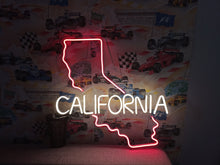 Load image into Gallery viewer, California state - led light neon sign