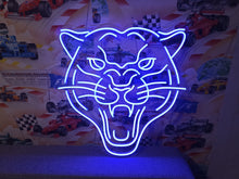 Load image into Gallery viewer, Panther cat neon sign, LED Panther head neon sign, animal neon sign, animals neon sign, cat neo sign, lion neon sign