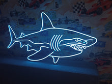 Load image into Gallery viewer, Shark Neon Sign, Sea and Ocean Led Art Light