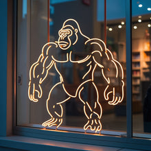 Load image into Gallery viewer, Gorilla Neon Sign – Cool Animal Neon Light for Bar, Bedroom, Man Cave or Wall Decor (Copy)