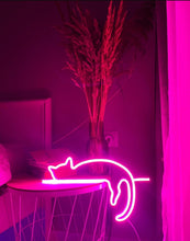Load image into Gallery viewer, Cat neon decor, Animal Neon decor, Signs cute cat decor, gift LED Neon Lights