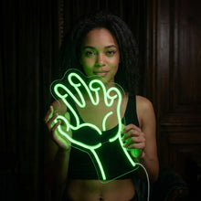 Load image into Gallery viewer, Zombie Hand Neon Sign, Undead Hand Neon Sign, Horror Hand Neon Sign