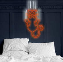 Load image into Gallery viewer, Cat Led Neon Sign, Bedroom Decor, Animal Lover Gifts, Cute Wall Custom Neon Decor, Cat Night Light