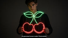 Load image into Gallery viewer, Cherry neon sign