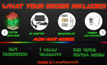 Load image into Gallery viewer, Tattoo Neon Sign – Classic Tattoo Studio Symbol | Professional Ink Shop Glow Accent