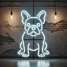 Load image into Gallery viewer, French Bulldog Neon Sign, Neon sign dog bulldog, neon sign dog, French Bulldog LED Neon Dog Art, dog neon sign, gift dog neon sign