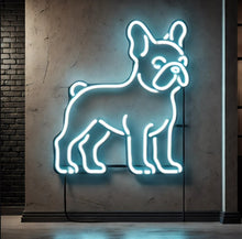 Load image into Gallery viewer, French Bulldog Neon Sign, Neon sign dog bulldog, neon sign dog, French Bulldog LED Neon Dog Art, dog neon sign, gift dog neon sign