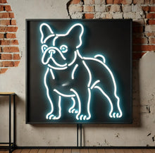 Load image into Gallery viewer, French Bulldog Neon Sign, Neon sign dog bulldog, neon sign dog, French Bulldog LED Neon Dog Art, dog neon sign, gift dog neon sign