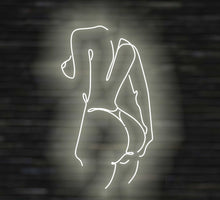 Load image into Gallery viewer, Neon sign female silhouette, Neon Silhouette, Female Silhouette Neon Sign, Nude Lady Neon Signs, Attractive female silhouette neon