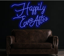 Load image into Gallery viewer, Happily ever after neon sign