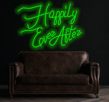 Load image into Gallery viewer, Happily ever after neon sign