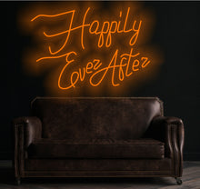 Load image into Gallery viewer, Happily ever after neon sign