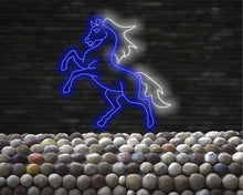 Load image into Gallery viewer, Horse Neon sign, Neon Mustang Sign, Custom Neon Horse Sign