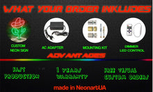 Load image into Gallery viewer, Neon snake head sign, Snake head neon sign, Neon snake sign with open mouth, Snake head shaped neon light, Neon snake head with open jaws