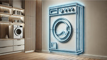 Load image into Gallery viewer, Laundry neon sign, Washing Machine neon sign, laundromat neon sign
