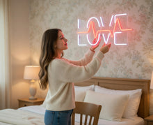 Load image into Gallery viewer, Love Pulse Neon Sign, Heartbeat Love Neon Sign, ECG Love Neon Sign