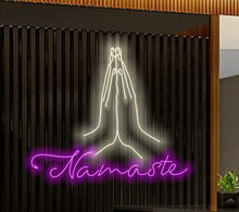 Load image into Gallery viewer, Namaste Neon Signs, Neon Signs Yoga