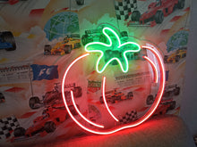 Load image into Gallery viewer, Tomato neon sign, Tomato illuminated sign, tomatoes decor neon light sign