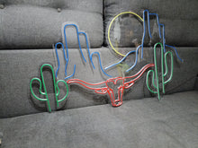 Load image into Gallery viewer, Western decor neon sign, bulls and western decor neon sign