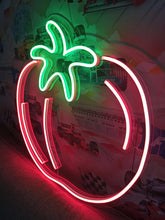 Load image into Gallery viewer, Tomato neon sign, Tomato illuminated sign, tomatoes decor neon light sign