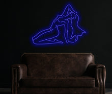 Load image into Gallery viewer, Woman body neon sign, Body neon sign, Body led sign, Woman body led light, Lady neon sign, Neon sign bedroom girl