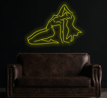 Load image into Gallery viewer, Woman body neon sign, Body neon sign, Body led sign, Woman body led light, Lady neon sign, Neon sign bedroom girl, Sexy neon sign