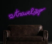 Load image into Gallery viewer, AirPlane Neon Sign, Plane Neon Sign, Airplane Led Neon sign