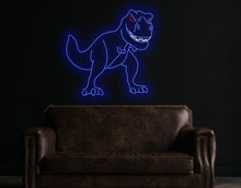 Load image into Gallery viewer, Dinosaur neon sign, Tyrannosaurus led neon light