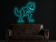 Load image into Gallery viewer, Dinosaur neon sign, Tyrannosaurus led neon light