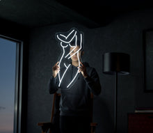 Load image into Gallery viewer, Female body neon sign, woman silhouette - LED Neon Sign, girl body neon sign