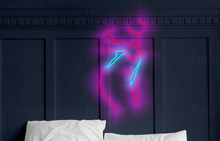 Load image into Gallery viewer, Woman In Bikini LED Sign, girl In Bikini LED Sign, lady In Bikini LED Sign, Wall Decor, Woman Body, Girls Neon Sign