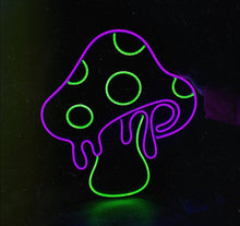 Load image into Gallery viewer, Mushroom Led Neon Sign, Mushroom Led Lights, Plant Neon Sign
