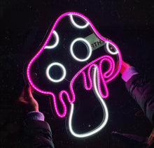 Load image into Gallery viewer, Mushroom Led Neon Sign, Mushroom Led Lights, Plant Neon Sign