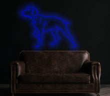 Load image into Gallery viewer, Dog neon sign, English Pointer dog neon sign, Unique dog lover gift, animals neon sign