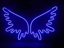 Load image into Gallery viewer, Angel Wings neon sign, Celestial Wings neon sign, Ethereal Wings neon sign, Heavenly Wings neon