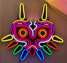 Load image into Gallery viewer, Majora's Mask Legend of Zelda Neon Sign LED