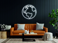 Load image into Gallery viewer, Planet Earth - LED Neon Sign