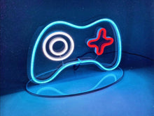 Load image into Gallery viewer, Game Controller Neon Sign| LED Neon Light Sign For Gamers| Custom Neon Wall Art| Neon Bedroom Decor| Gaming Room Decor| Gaming Setup