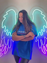 Load image into Gallery viewer, Angel Wings Wall Decor | led light wings, neon angel wings, glowing wings, custom led wings neonartUA